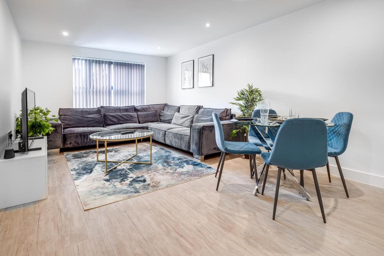 Ebra Stays - Choice Of 2 Or 3 Individual Beds - Luxury New Build Apartment ✪ City Centre, Digbeth ✓ Smart Tv'S & Large Corner Sofa - Birmingham Kültér fotó